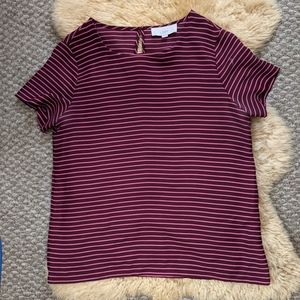 Maroon & Pink Loft Top